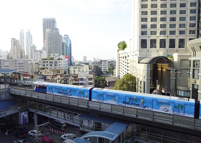 BTS・MRT(電車) 広告事例